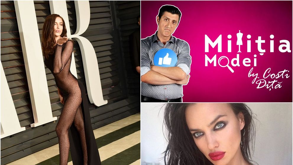 Miliția Modei. Costi Diță despre Irina Shayk: Îți dă senzația că e de ceară!