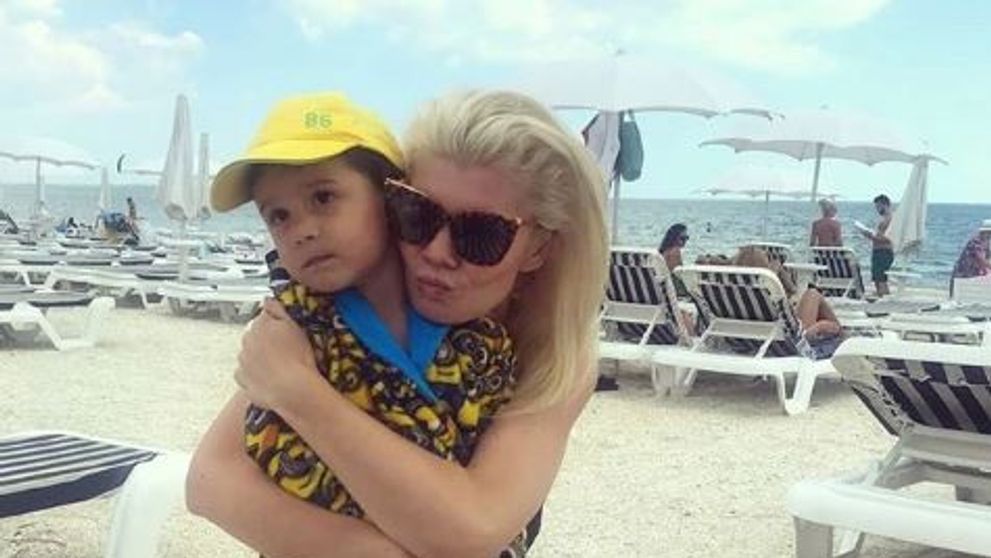 Diana Matei, spectacol pentru fiul ei