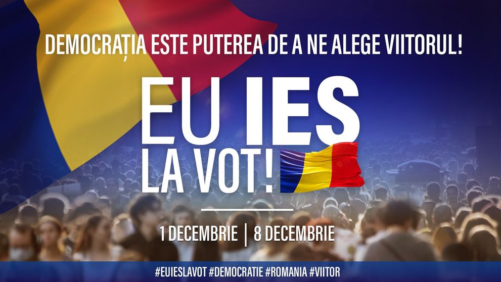 Democrația este puterea de a ne alege viitorul!  PRO TV lansează campania EU IES LA VOT!