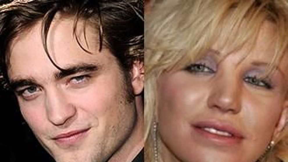 Robert Pattinson catre Courtney Love: “Idioato!”