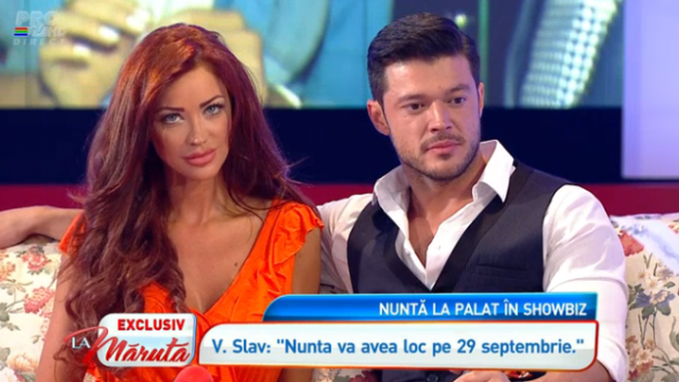 Detalii despre nunta Bianca Dragusanu - Victor Slav. Cum poti castiga o invitatie de doua persoane la nunta anului in Romania