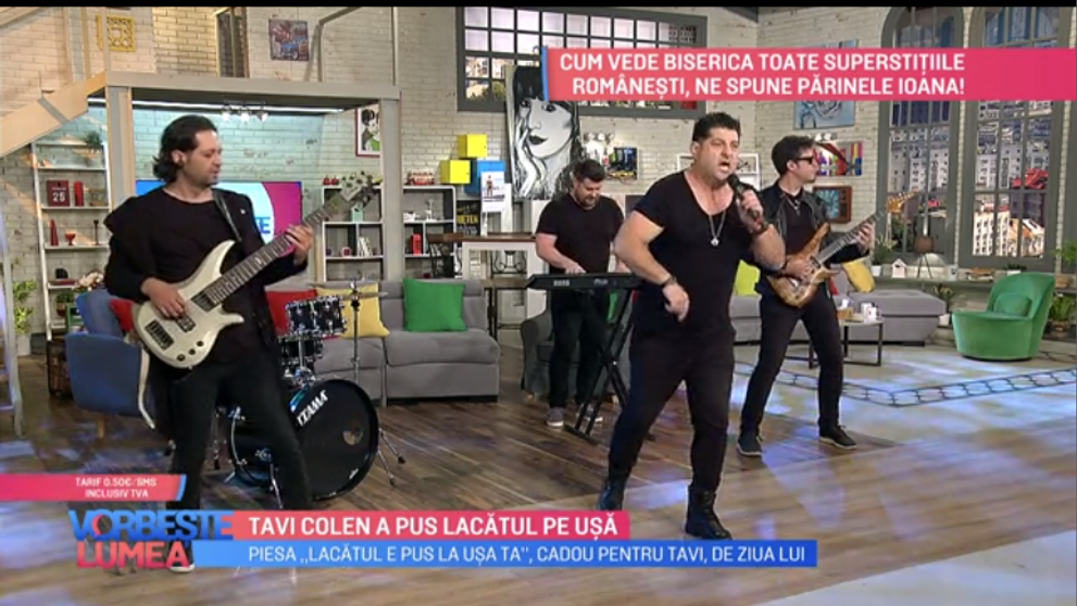 VIDEO Tavi Colen a pus lacătul pe ușă