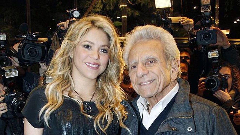 Shakira, imagine rară alături de părinții ei! Tatăl artistei a împlinit 90 de ani