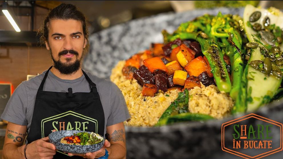 Share în bucate cu Alex Petricean - Hummus de conopidă