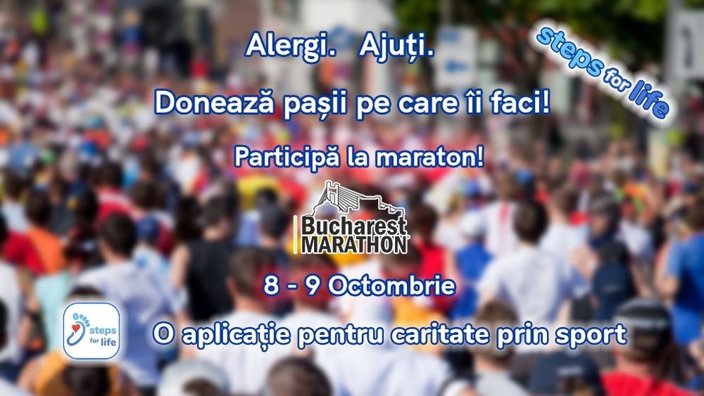 (P) Steps for Life – aplicația care transformă pașii în ajutor pentru ceilalți