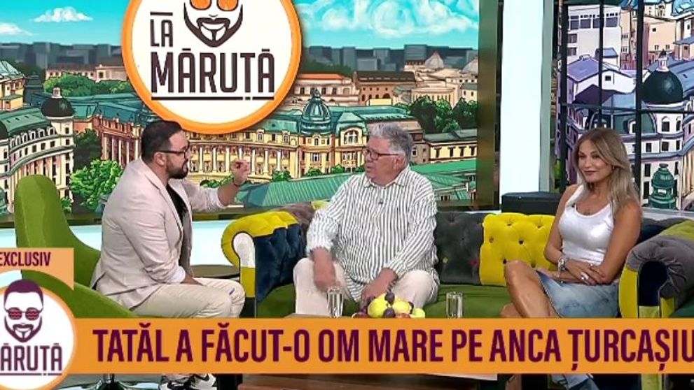Anca Țurcașiu și tatăl ei, La Măruță