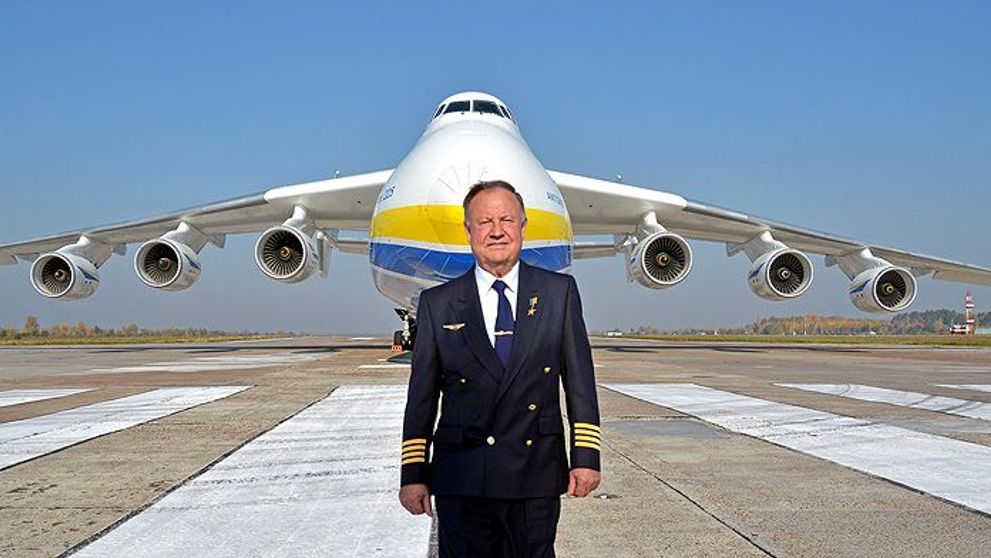 Este o legendă a aviației ucrainene. Pilotul care a zburat pentru prima dată cu Antonov An-225, cel mai mare avion din lume
