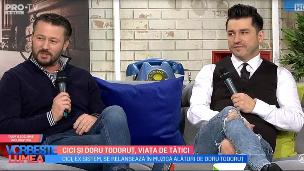 VIDEO Cici și Doru Todoruț, viață de tătici