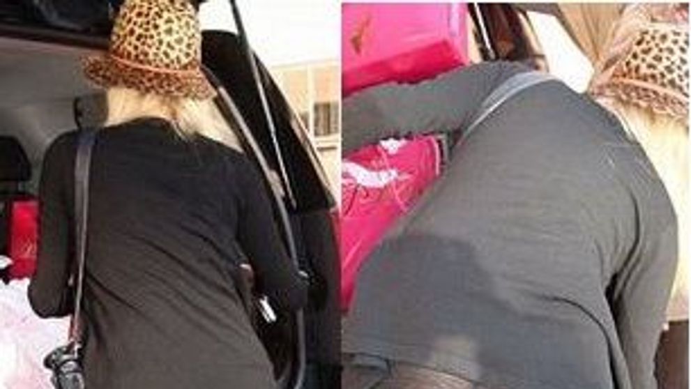 Paris Hilton, in fundul gol la cumparaturi!  FOTO