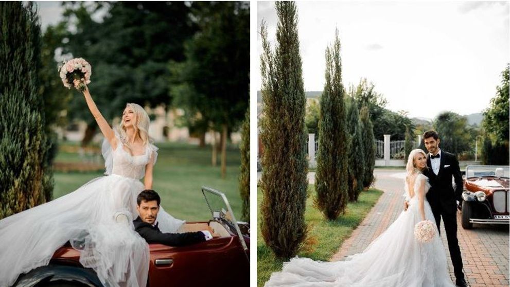 Andreea Bălan, cu lacrimi în ochi, în ziua nunții: 