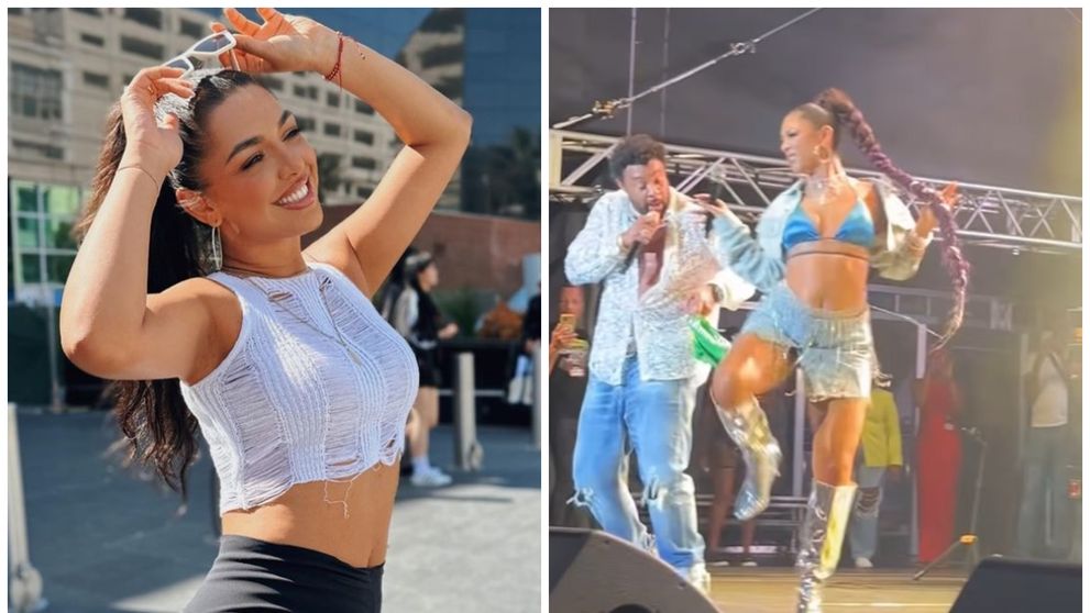 Cine e românca superbă care a cântat și a dansat alături de Shaggy la concertul susținut de artist în Toronto: „Ești minunată! Te-ai născut să fii pe scenă!”