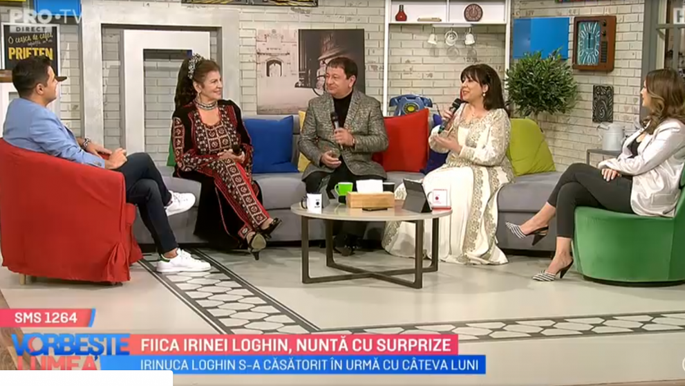 VIDEO Fiica Irinei Loghin, nuntă cu surprize