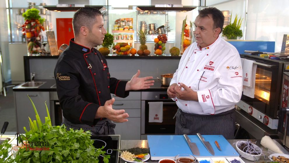 Chef Ciprian Nicolescu este invitat duminica la Arena Bucatarilor