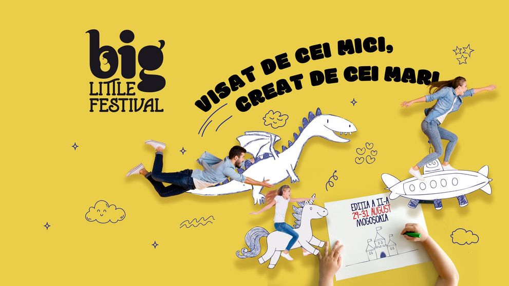 Flashmob Big Little Festival pe Calea Victoriei: Copiii cer mai mult timp cu părinții lor