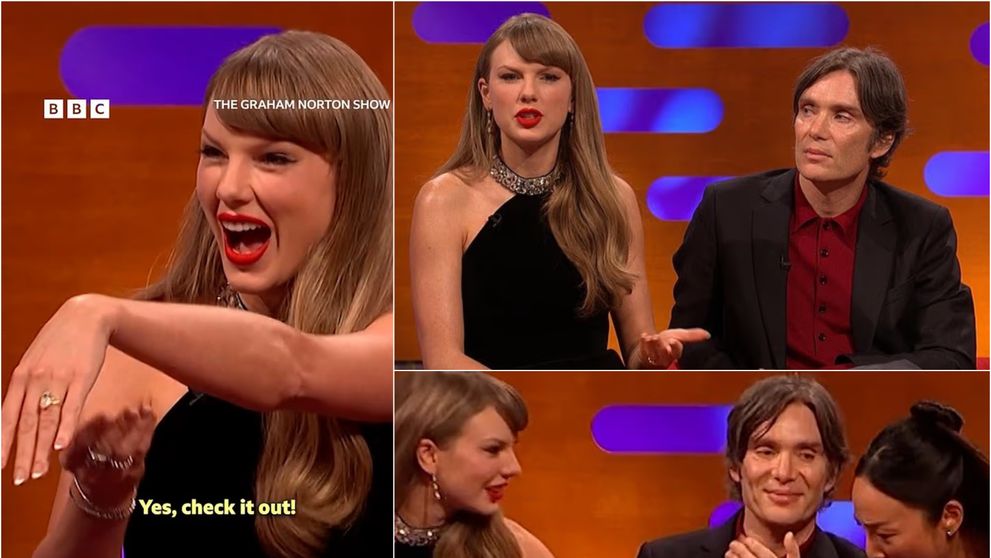 Cillian Murphy a cucerit internetul fără să spună un cuvânt: reacția lui la inelul de logodnă al lui Taylor Swift a devenit meme instant
