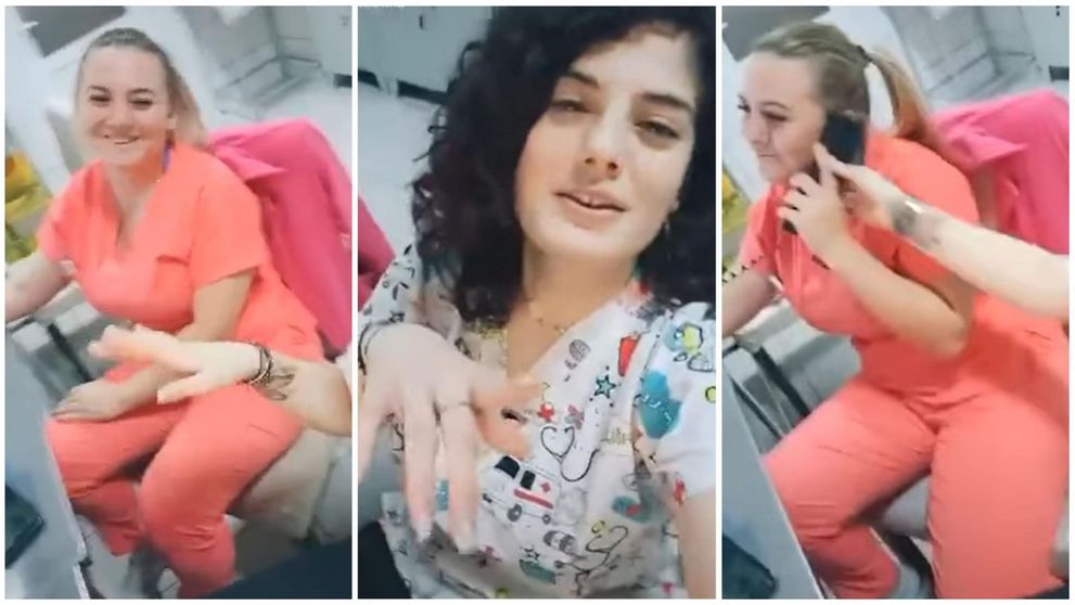 Două asistente din Gorj s-au filmat cântând pe manele în camera de gardă! Care a fost decizia conducerii