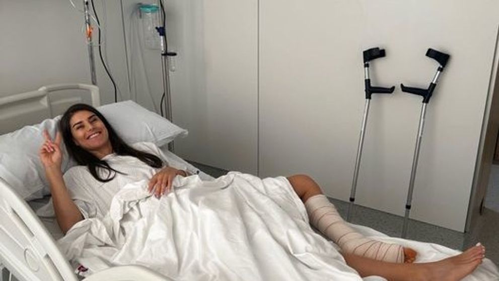 Accidentare gravă pentru Sorana Cîrstea! Imagini de pe patul de spital cu sportiva noastră