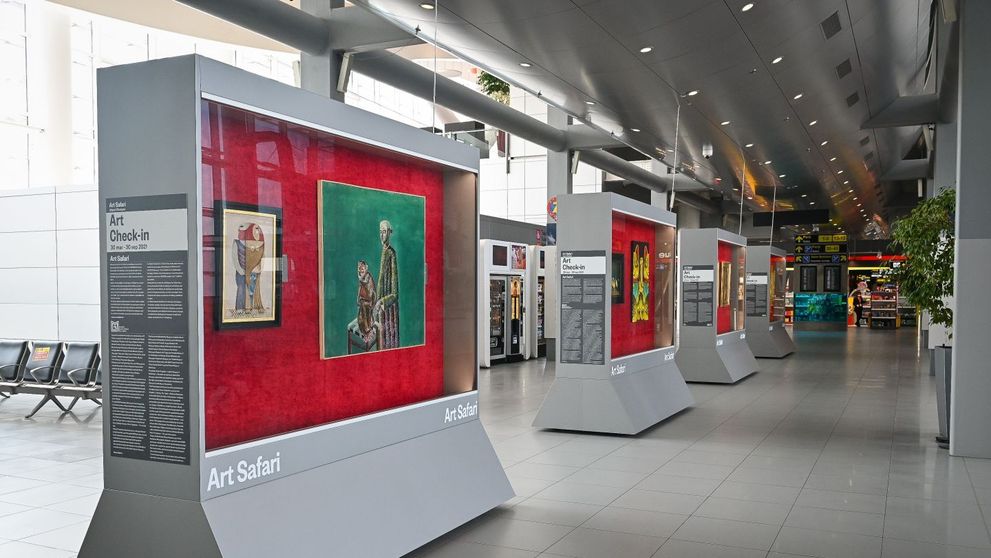 Art Safari și Muzeul Național de Artă aduc „Călătoriile lui Iosif Iser” în Aeroportul ”Henri Coandă”