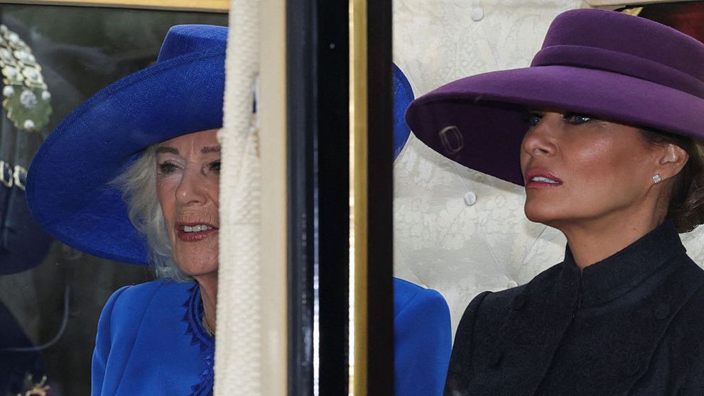 Cum s-a îmbrăcat Melania Trump la întâlnirea cu Familia Regală. A eclipsat-o pe Kate Middleton la capitolul eleganță