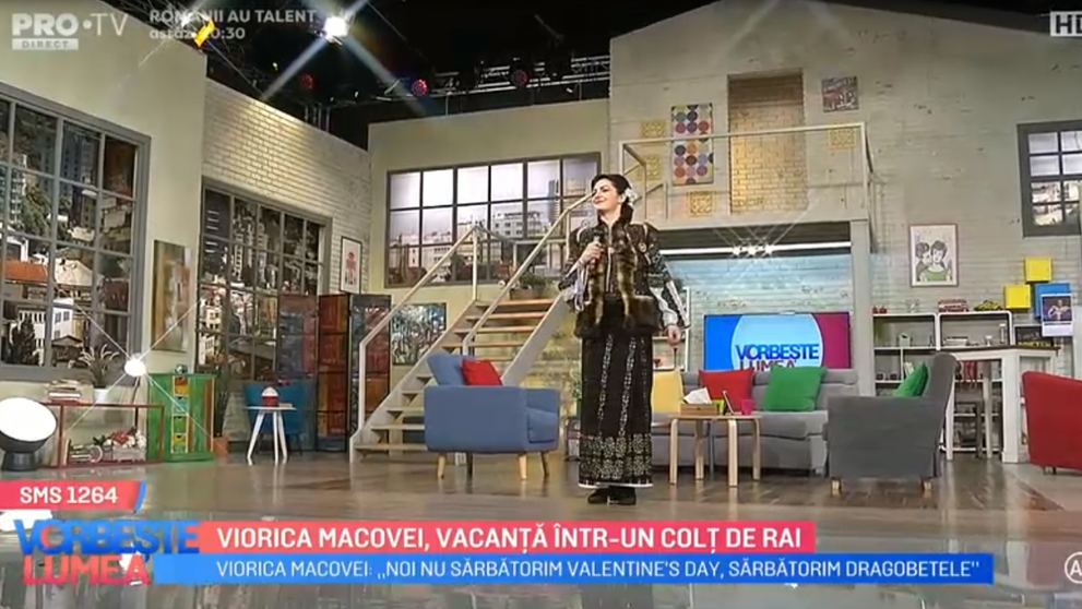 VIDEO Viorica Macovei, vacanță într-un colțde rai