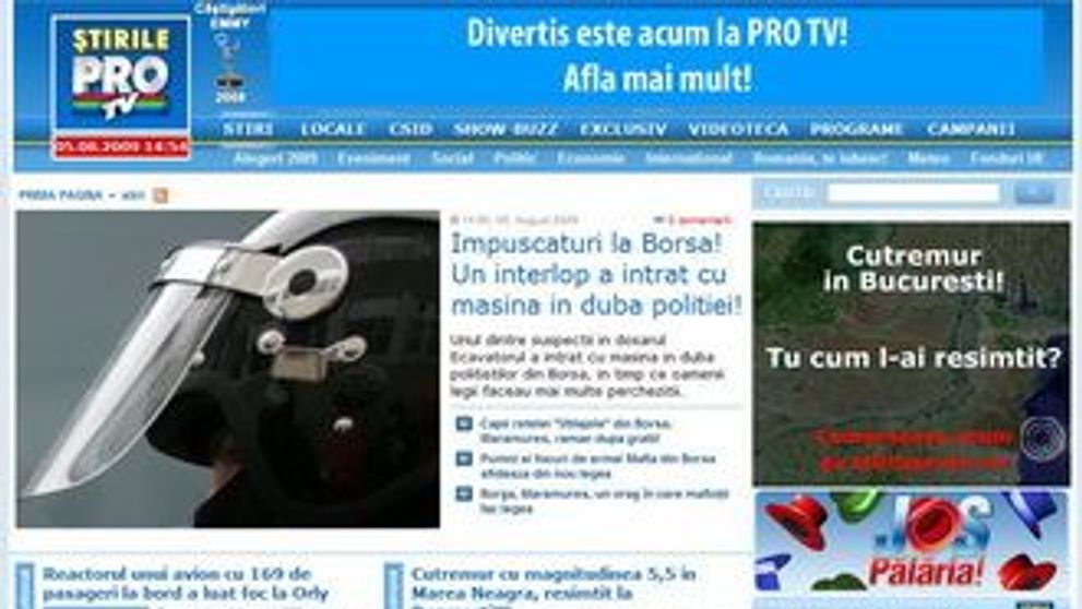 Stirileprotv.ro, singurul site de stiri din .ro cu peste 1.500.000 de vizitatori unici pe luna!