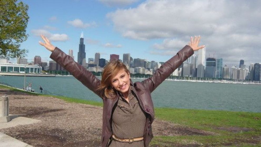 Fotografiile cu Dana Rogoz care iti taie respiratia. Cum s-a pozat blonda in America