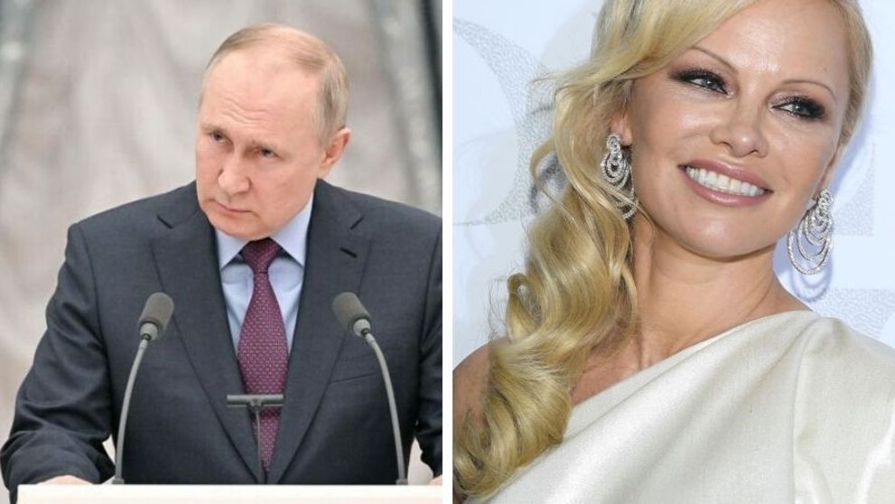 Legătura dintre Pamela Anderson și Vladimir Putin. Ce i-a cerut actrița președintelui rus