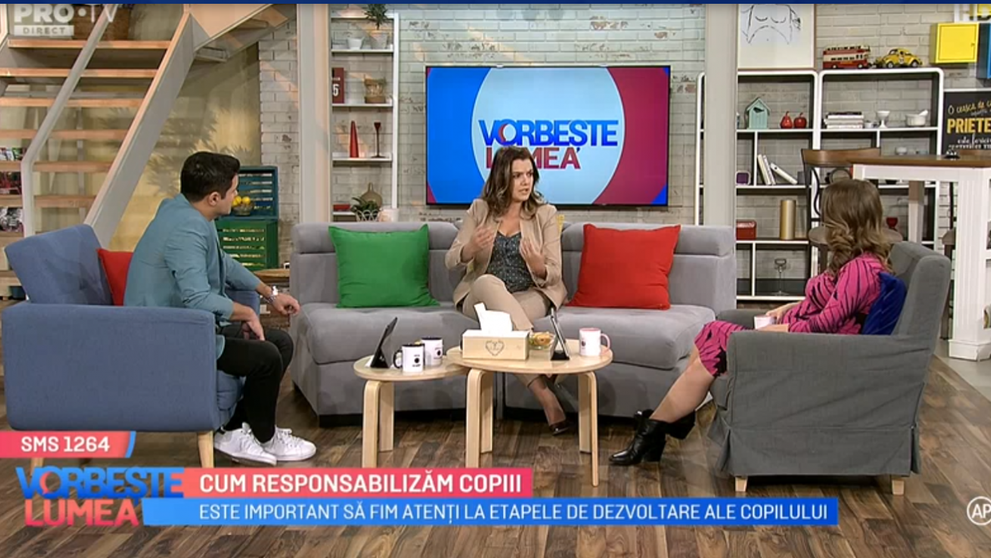 VIDEO Cum responsabilizăm copiii ne spune Gabriela Maalouf