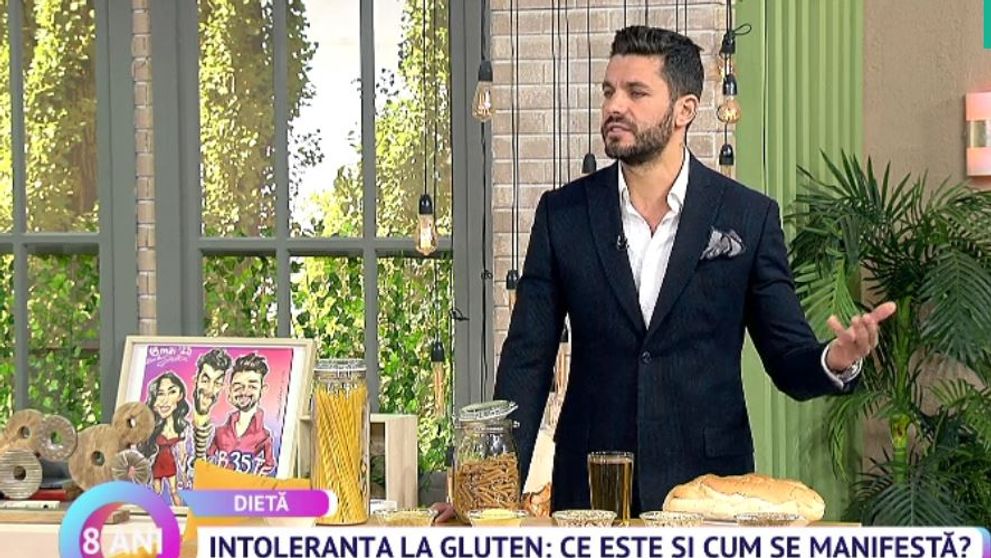Mario Popescu, despre intoleranța la gluten: 