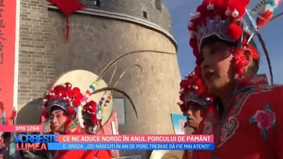 VIDEO Ce ne aduce anul porcului de pământ