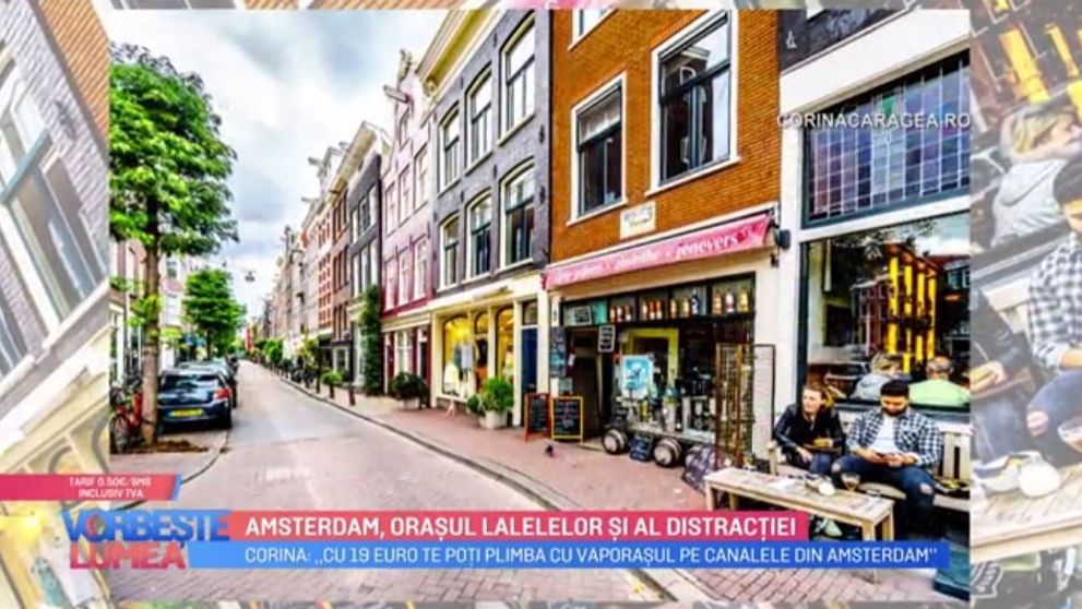 VIDEO Amsterdamul, destinația perfectă în această perioadă