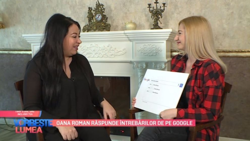 VIDEO Oana Roman răspunde întrebărilor de pe Google. Ce curiozități au avut internauții
