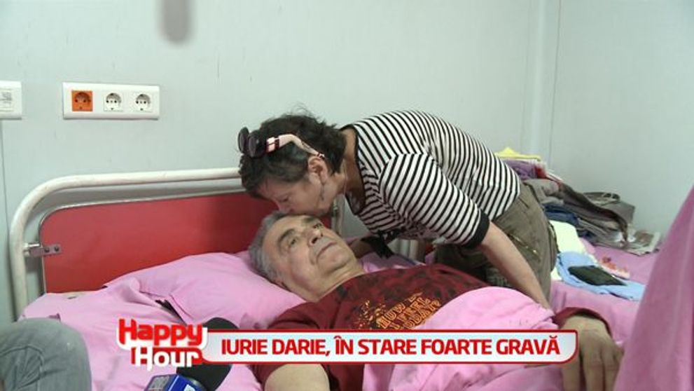 Iurie Darie a fost operat vara trecuta de cancer si a fost diagnosticat anul acesta cu apa la creier!