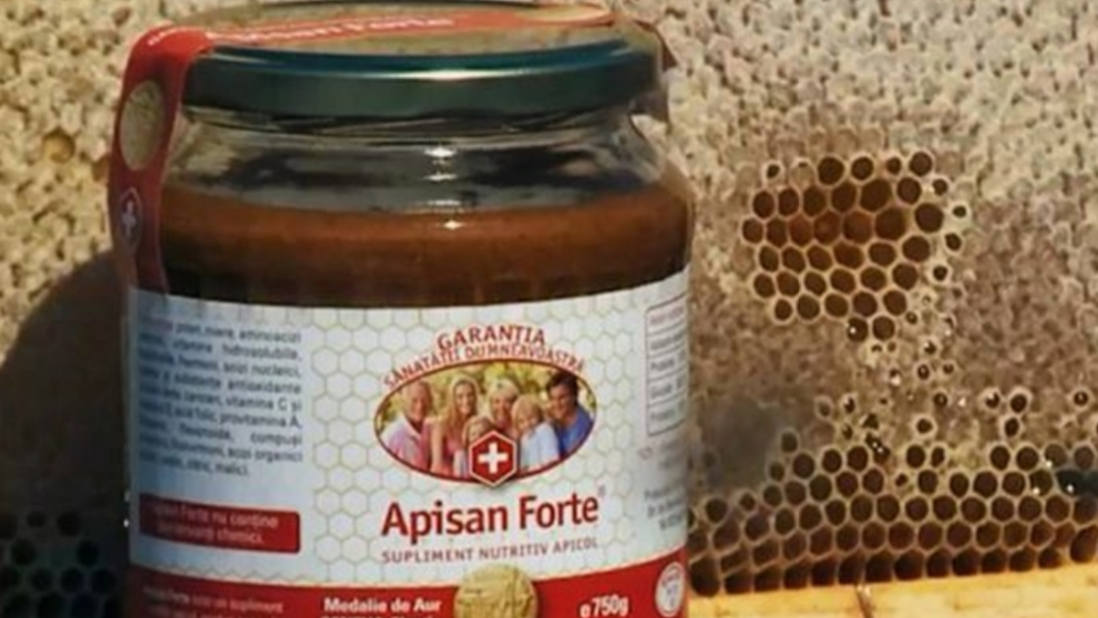 (P) Apisan Forte - produs medaliat cu Aur la saloanele de invenție la secțiunea Sănătate din Geneva și Bruxelles