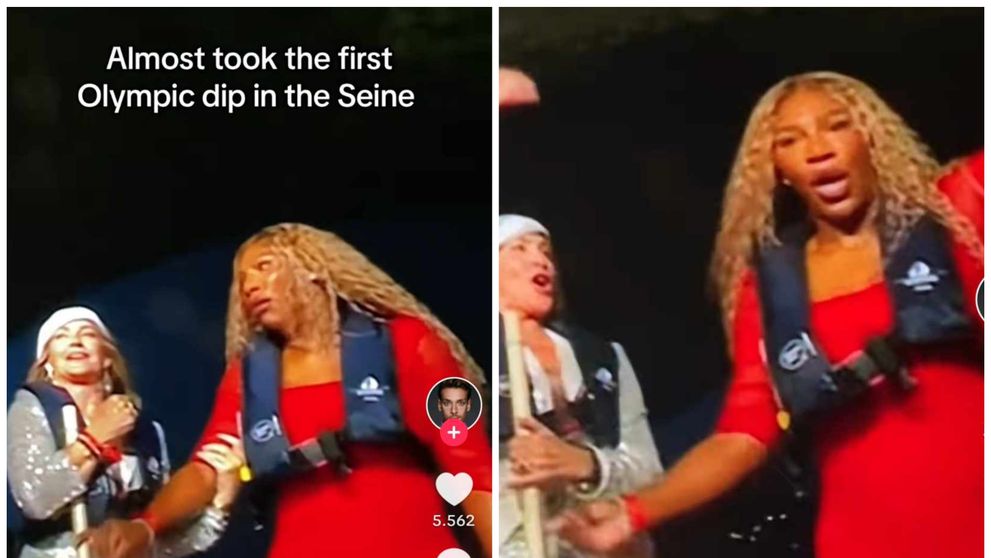 Serena Williams, la un pas sa vomite în barca în care a mers alături de Nadia, Nadal și Carl Lewis. Românca, singura care a făcut față valurilor