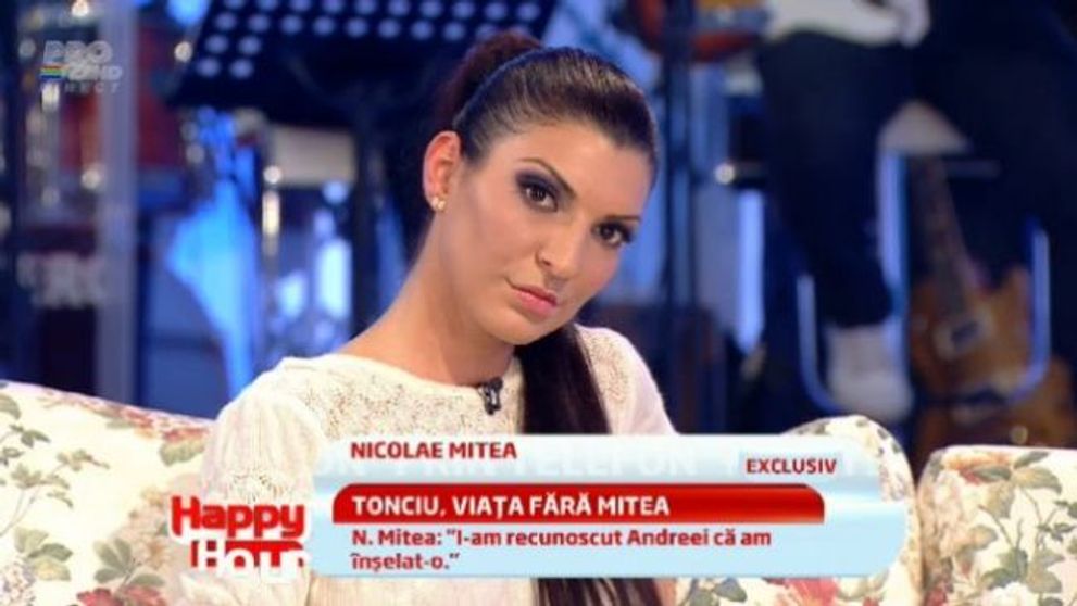 Andreea Tonciu s-a impacat iar cu Mitea dupa ce a jurat ca nu se mai intoarce la el. Ce a facut-o sa nu poata sta departe de Nicky