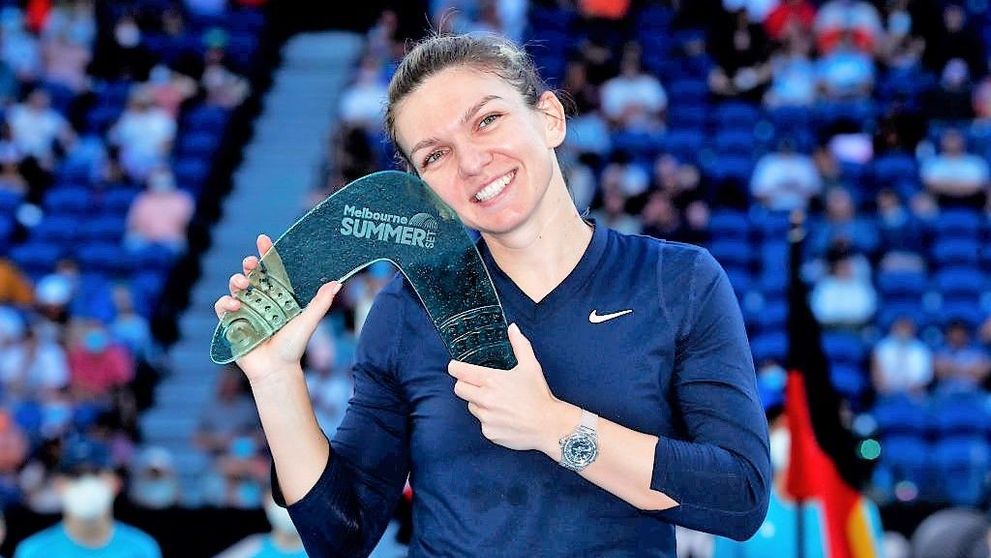 Simona Halep, relaxare de campioană după primul trofeu câștigat în 2022