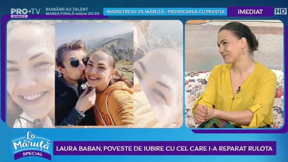 Laura Baban și-a găsit jumătatea. Cum a început povestea lor de dragoste