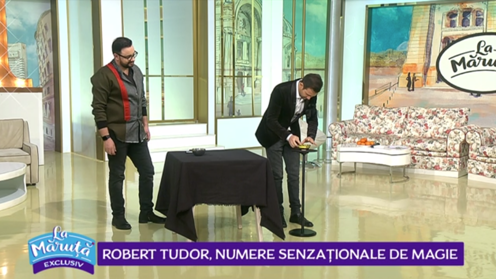 VIDEO Robert Tudor, numere senzaționale de magie