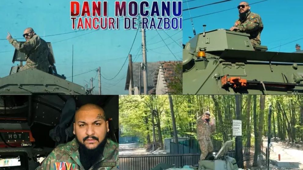 Dani Mocanu a lansat maneaua cu tancul. „A lovit intenţionat maşinile, aşa a aflat toată ţara că scoate melodia”