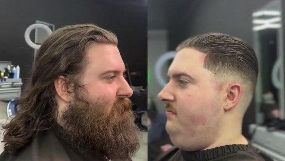 „L-ați distrus!” Transformarea de look care a isterizat internetul. „De la zeu viking la soldat rus”