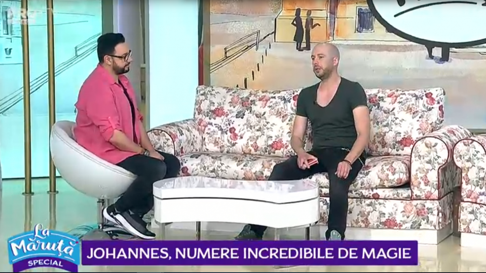VIDEO Johannes, numere incredibile de magie