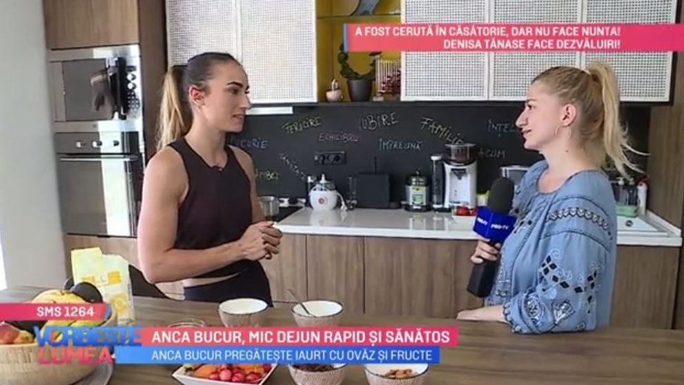 Mic dejun rapid și sănătos preparat de Anca Bucur