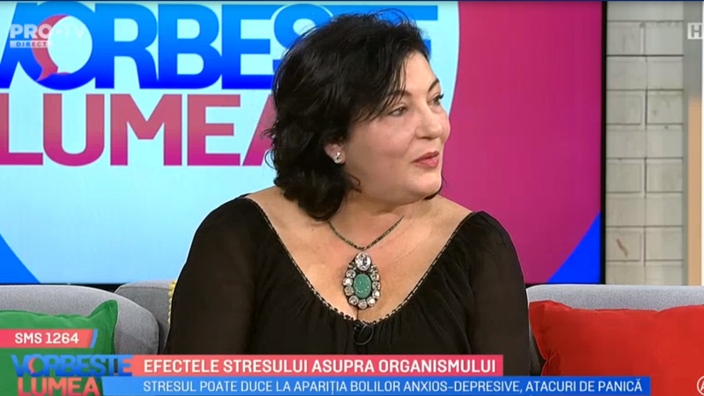 VIDEO Dr. Luiza Spiru ne explică despre efectele stresului asupra organismului