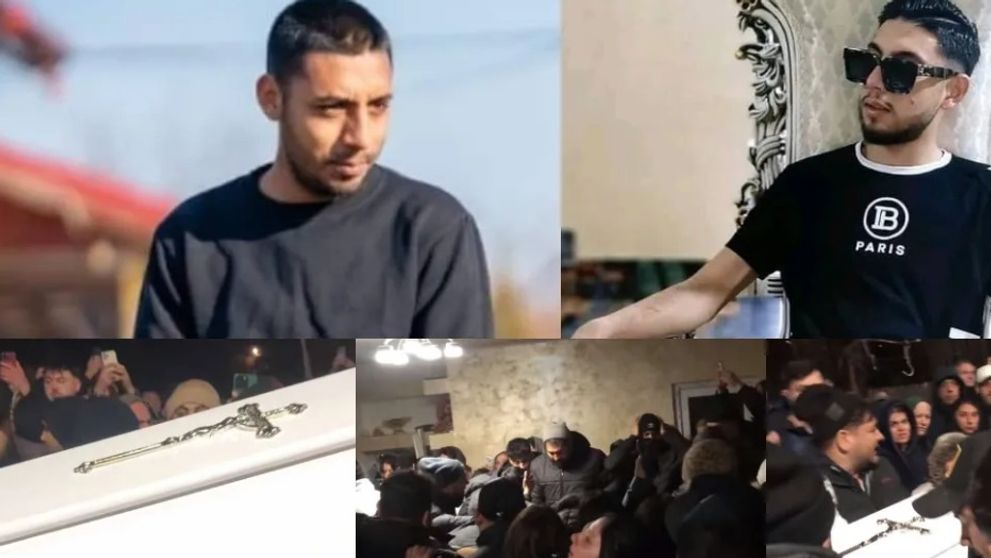 Imaginile durerii de la priveghiul celor doi frați omorâți în Urziceni! Familia lui Izvor și Said este sfâșiată de durere și abia își poate reveni din șoc: „În brațele mele a murit!”