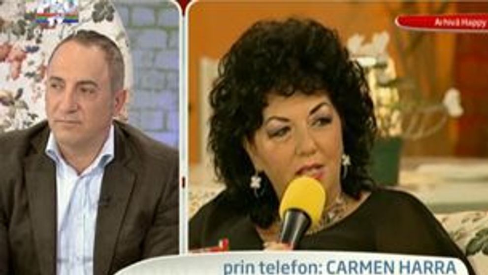 Carmen Hara, prin telefon, despre divortul Columbenilor: “Il vad mult mai afectat pe el, in interiorul lui, decat pe ea
