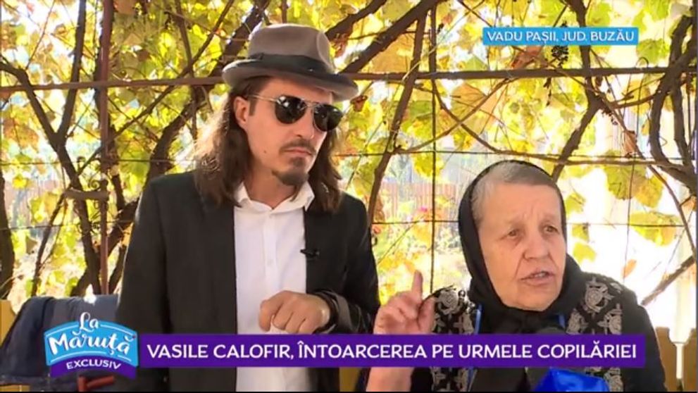 VIDEO Vasile Calofir, întoarcerea pe urmele copilăriei