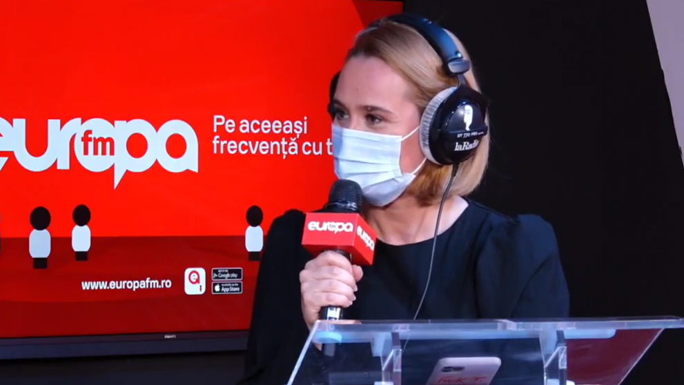 Andreea Esca, la ”Deșteptarea României”: ”Femeile câștigă de multe ori, mult mai greu, un post”