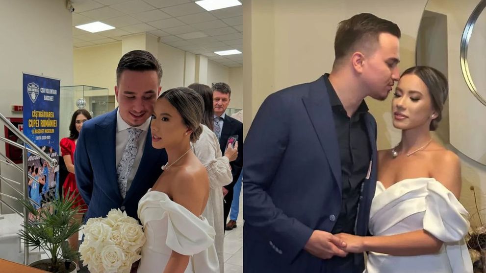 Cine sunt și cu ce se ocupă părinții Asianei Peng, soția lui Luca Reghecampf. Fosta gimnastă și fiul antrenorului de fotbal s-au căsătorit civil