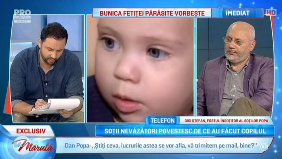 Familia de nevazatori care si-a abandonat fetita, reactie soc. Mesajul trimis de cei doi emisiunii La Maruta